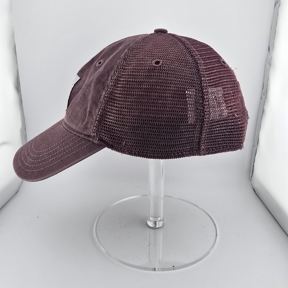 Carhartt Plum Mesh-Back Cotton Twill Cap with Logo Patch - Picture 3 of 7